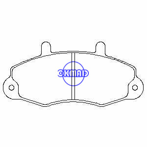 FORD TRANSIT Bus PlatformChassis VAN Brake pad OEM:5028863 FDB1338 FDB700 GDB1084 GDB1572 WVA:21470, FF700