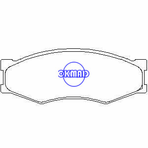 INFINITI M30 NISSAN 300ZX Bluebird Laurel Pickup Silvia Serena Venette Stanza Brake pad FMSI:7282-D266 OEM:41060-09W25 FDB340 TRW:GDB318 WVA:21229, FF340