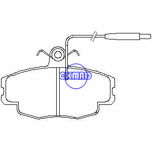 CITROEN ZX Estate FUKANG Hatchback Saloon Brake pad OEM:95658557 FDB720 GDB114 WVA:21400 21460 21613, FG114