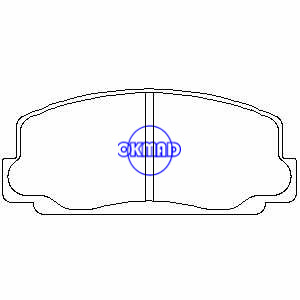 TOYOTA Corolla 1600 2000 SR5 Carina Station Wagon Celica Corona Estate Brake pad FMSI:7105-D260 7105-D178 7048-D115 OEM:04491-14090 FDB216 TRW:GDB179 WVA:20599, F115