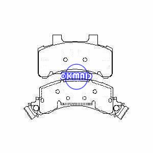 BUICK Skylark CHEVROLET Citation OLDSMOBILE Omega PONTIAC Phoenix Brake pad FMSI:7070B-D159, F159