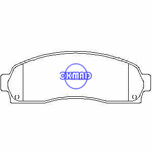 CHEVROLET TRUCK Equinox FORD TRUCK Explorer MAZDA B2300 B3000 B4000 PONTIAC Torrent Brake pad FMSI:7706-D833 7793-D833 7794-D833 7794-D913 OEM:1L2Z-2001-AA WVA:25068, F833