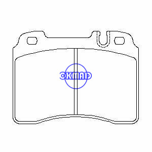 MERCEDES BENZ 190 E-CLASS 300CD 300E 300SL 400E 500E 600SL E320 E420 E500 SL320 Sl500 Brake pad FMSI:7440-D561 7525-D561 7538-D561 OEM:0014209820 0024203720 FDB646 FDB1037 TRW:GDB962 GDB1318 WVA:21153