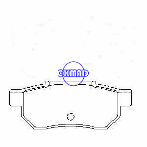 HONDA ACCORD CIVIC IV MK VI CRX INTEGRA PRELUDE Brake pad FMSI:7233-D339 OEM:43022-SE0-N50 FDB472 TRW:GDB775 WVA:21312, F339