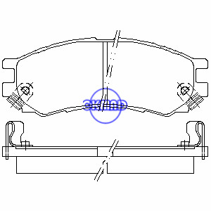 SATURN SC1 SC SC2 SL1 SL SL2 SW1 SW2 Brake pad FMSI:7595-D728 OEM:21012856, F728