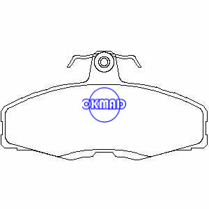 FORD SIERRA Estate Hatchback SKODA FAVORIT Forman Pickup Brake pad OEM:5018981 FDB275 GDB473 WVA:20849 20861, FF275