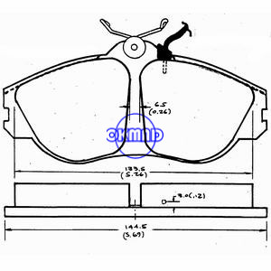 AUDI 200 Avant Quattro 500 5000 Estate Cabriolet S4 S6 V8 Brake pad FMSI:7306-D419 7352-D419 7252-D362 OEM:447698151F FDB563 TRW:GDB816 WVA:21031 21065 21137 21288 23133, F362