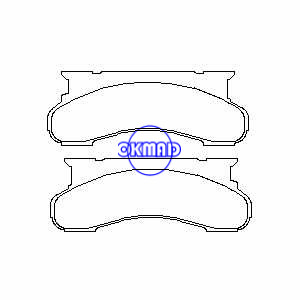FORD TRUCK E-250 Econoline E-350 F-250 F-350 Brake pad FMSI:7054-D120 OEM:E4TZ-2001-B SP1304, F120