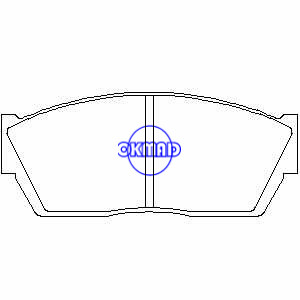 HONDA Accord Mk Civic Hatchback Sedan Station Wagon Brake pad FMSI:7156-D247 OEM:45022-SA0-680 FDB285 TRW:GDB284 WVA:20895 21018, F247