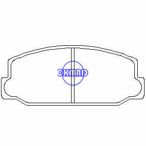 TOYOTA Corolla 1600 2000 SR5 Carina Station Wagon Celica Corona Estate Brake pad FMSI:7105-D260 7105-D178 7048-D115 OEM:04491-14090 FDB216 TRW:GDB179 WVA:20599, F260