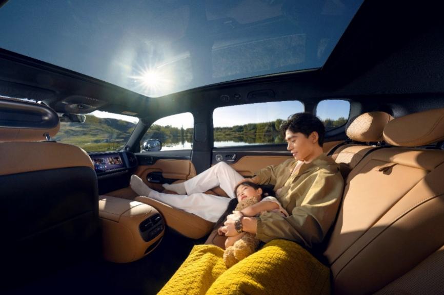 smart 5 EHD super electric mixing: a smart luxury electric mixing SUV that understands the needs of users