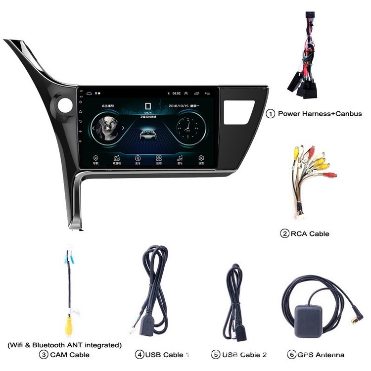 A must-read for 08-20 Corolla owners: How the large-screen navigation in the central control improves the driving experience