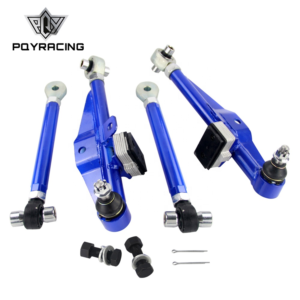 S14 Adj. Front Lower Control Arm Blue Only (Pair) For Nissan PQY9832 S14 Adj. Front Lower Control Arm Blue Only (Pair) For Nissan PQY9832