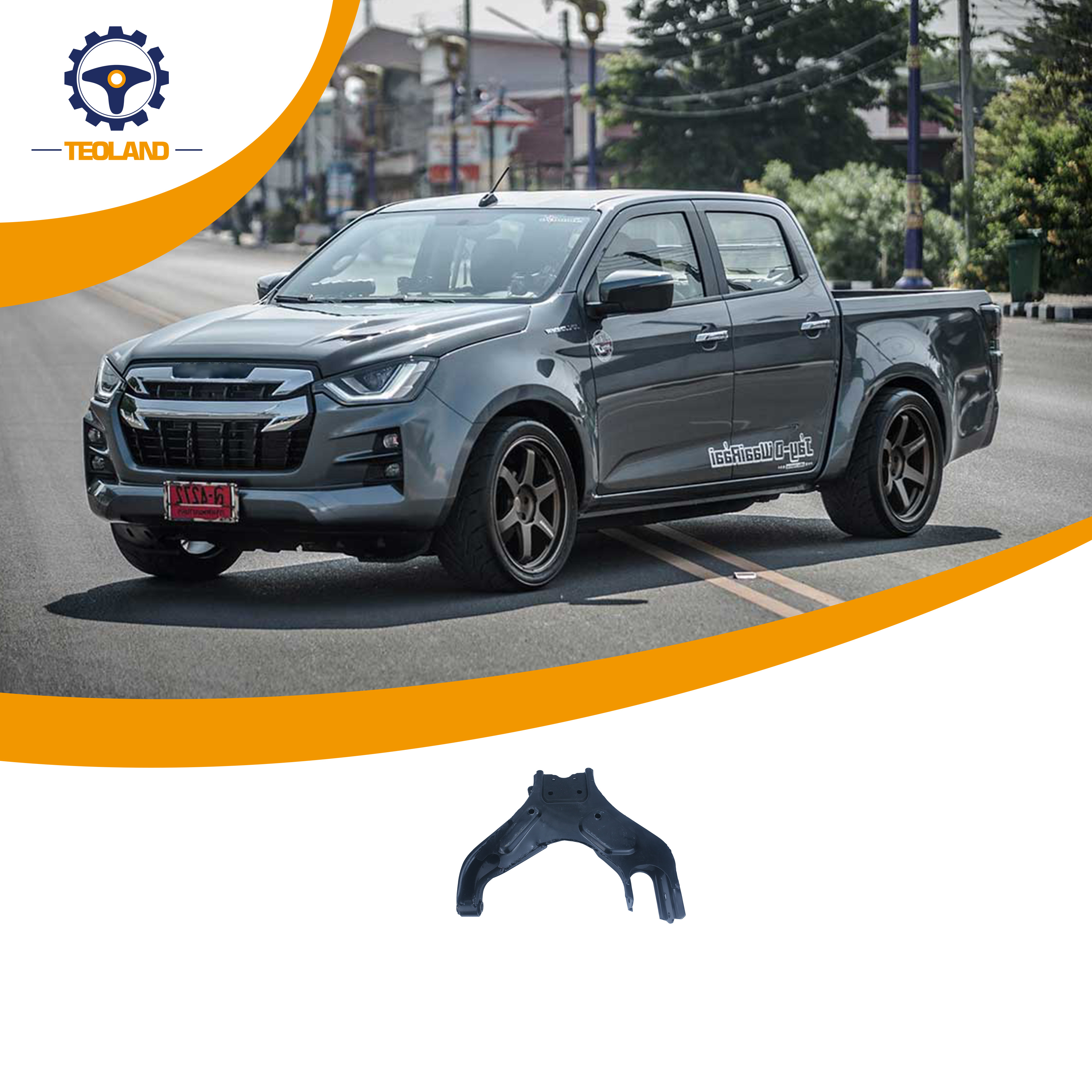 8980058350 High Performance Auto Suspension Systems LOWER CONTROL ARM for ISUZU D-MAX 2007-2016 8-98005835-0 8980058350 High Performance Auto Suspension Systems LOWER CONTROL ARM for ISUZU D-MAX 2007-2016 8-98005835-0