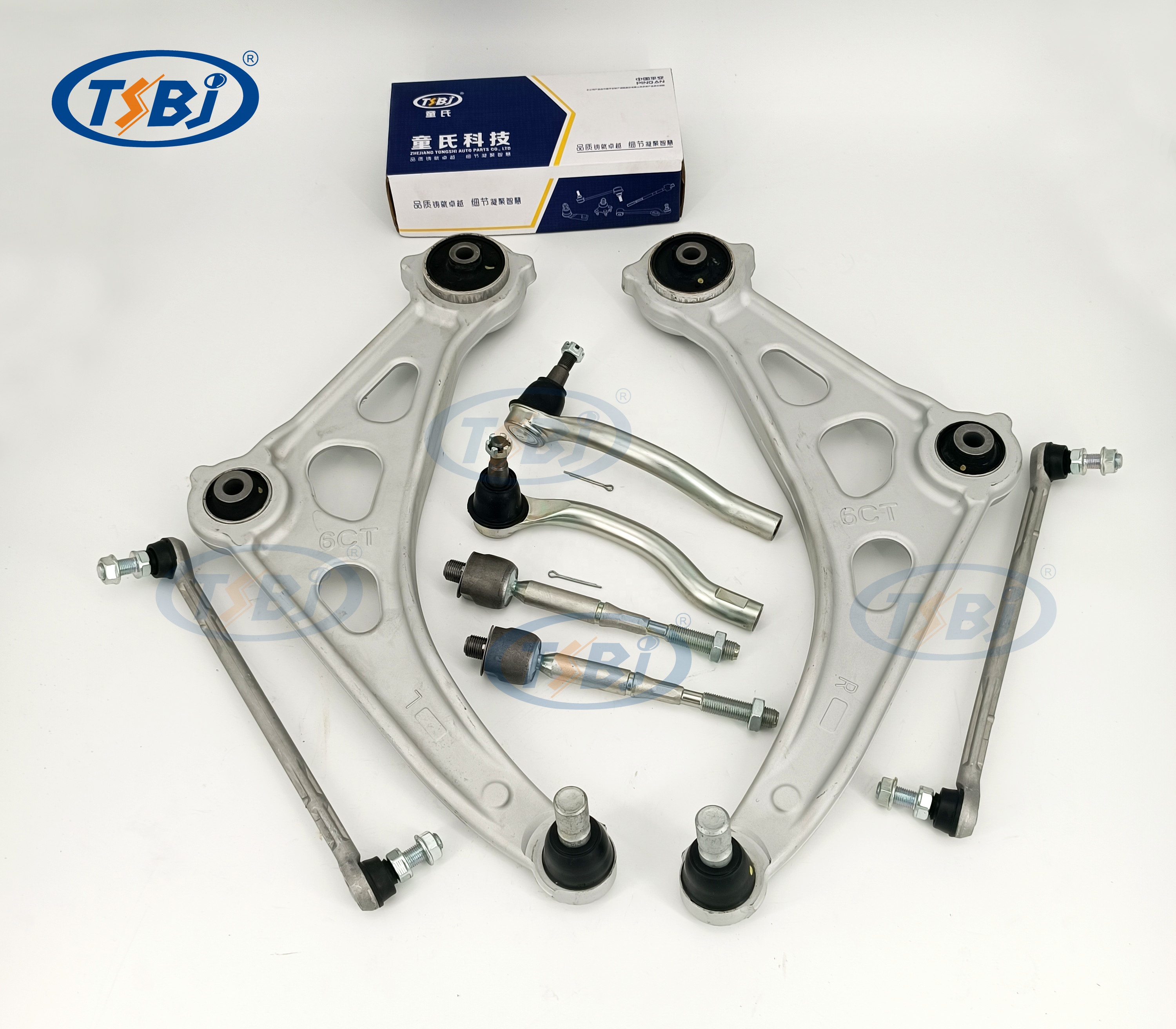 Factory wholesale hot sale full set of auto chassis parts like control arm for Nissan Teana OE 54500-6CT1A V54501-6CT1A