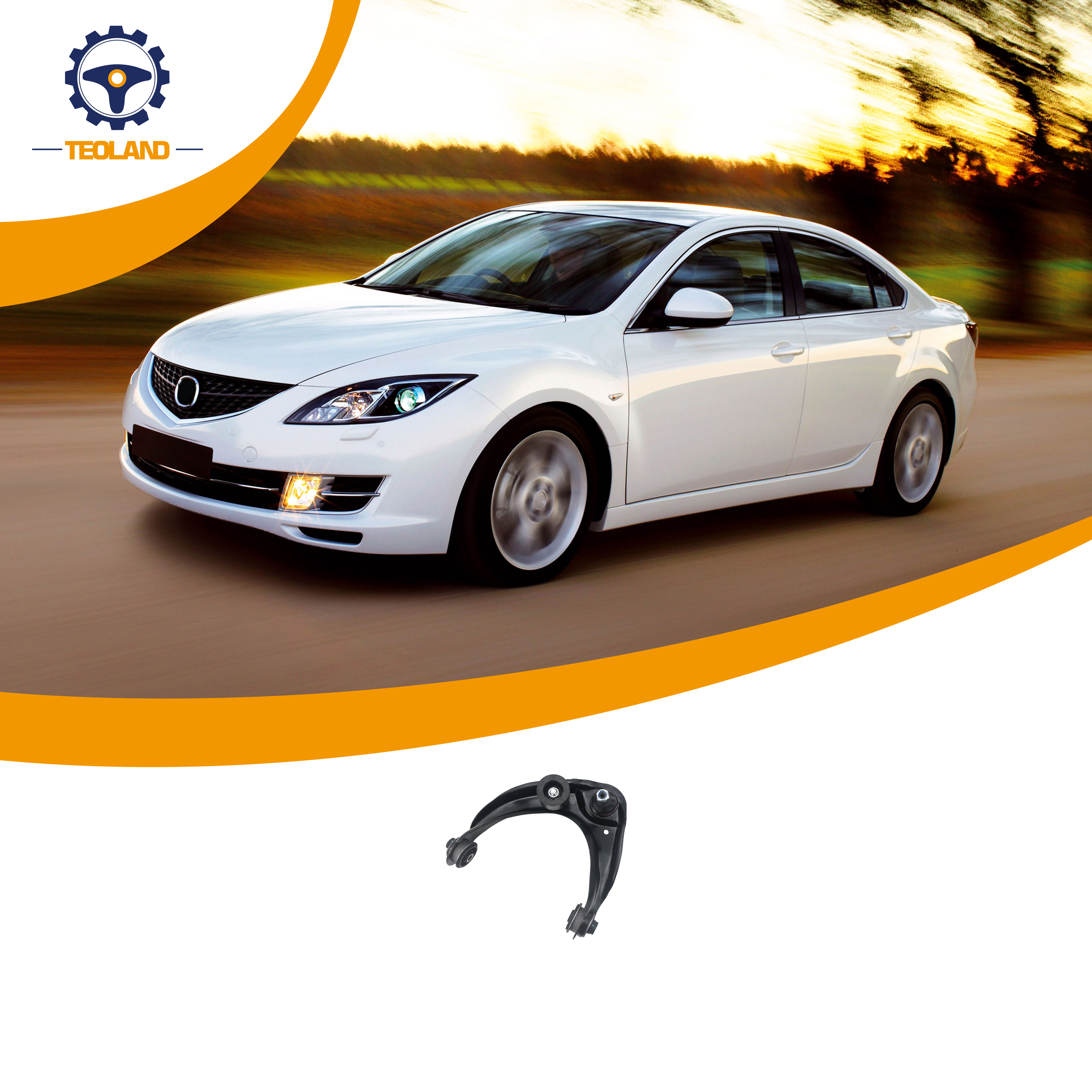 GJ6A-34-250 Auto Suspension Systems Left Upper Front Control Arm for Mazda 6 2007-2016 Control Arm GJ6A34250 GJ6A-34-250 Auto Suspension Systems Left Upper Front Control Arm for Mazda 6 2007-2016 Control Arm GJ6A34250