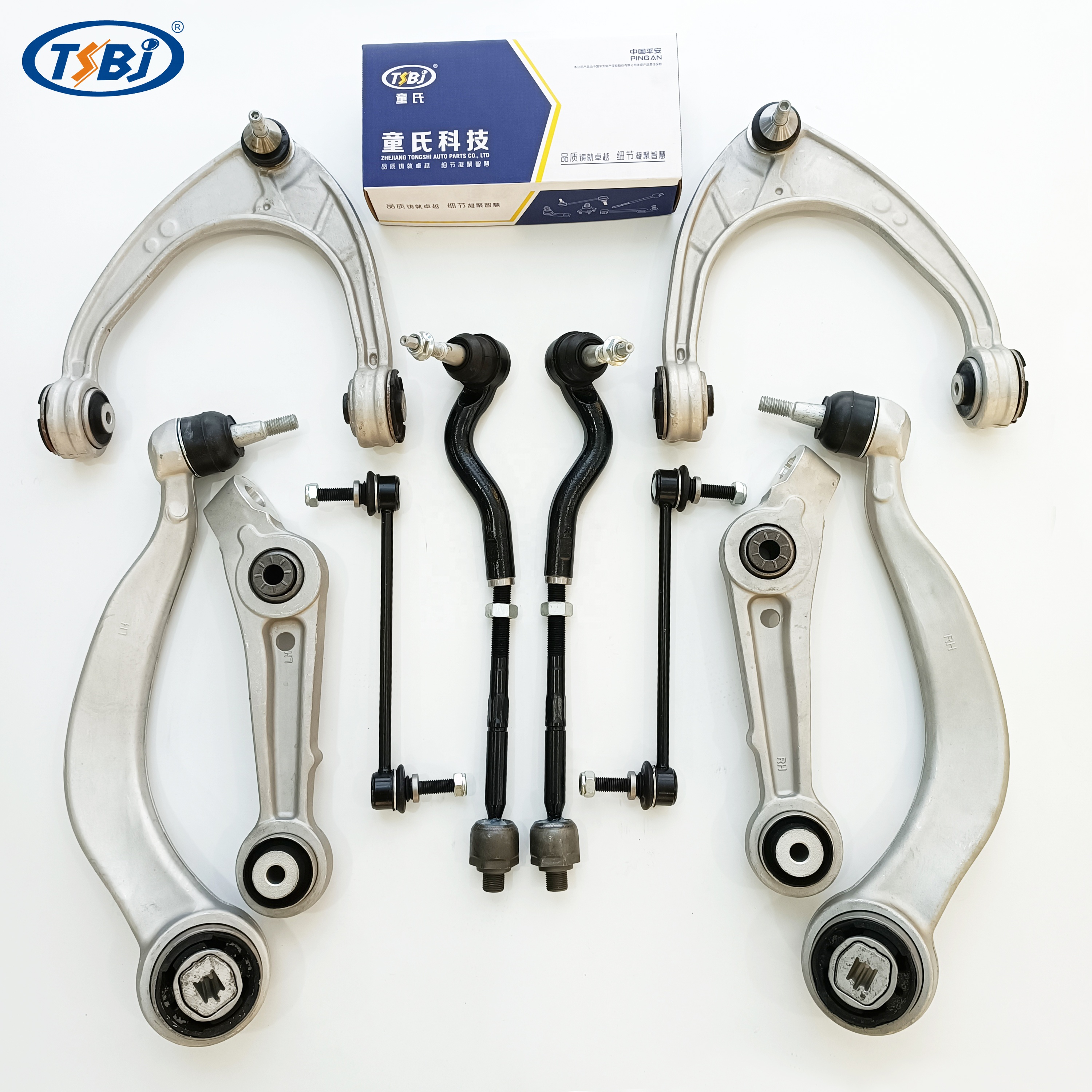Factory wholesale hot sale full set of auto chassis parts like control arm stabilizer link tie rod end  for Cadillac CT6