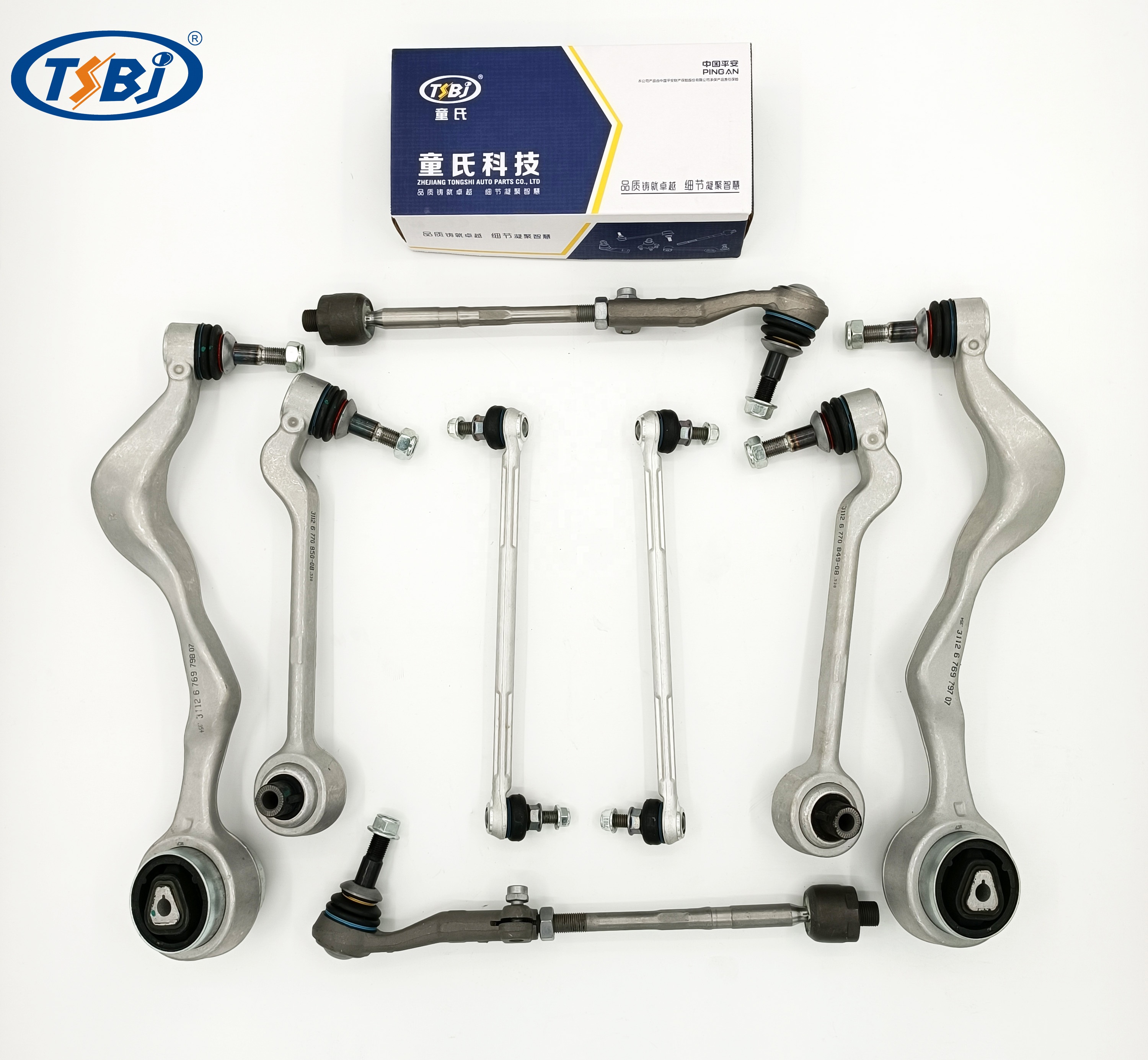 Factory  auto parts control arm kit for BMW 3 Series E90 OE 31126769798 31126769797 31126763700 31126763699 31356765934 33556764