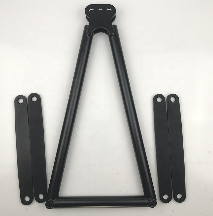 BLACK 13 5/8" SPRINT CAR JACOBS LADDER THREE HOLE CHROMOLY 4130