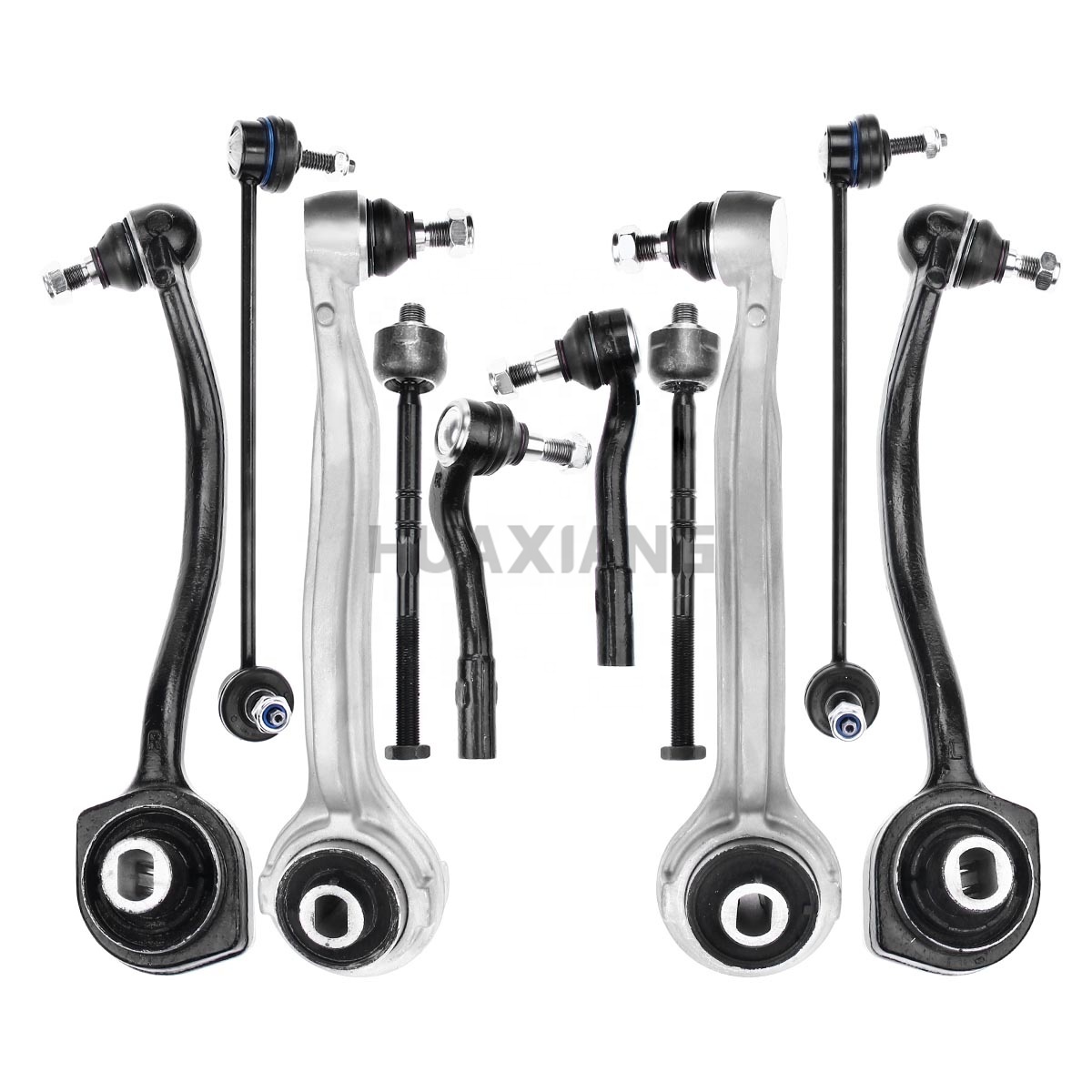 10x Suspension Control Arm Set Front Upper & Lower for Mercedes-Benz CL203 W203