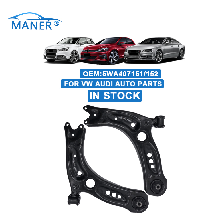 MANER 5WA407151 5WA407152 New Auto Suspension System Front Lower Control Arms For audi a3 a4 vw MANER 5WA407151 5WA407152 New Auto Suspension System Front Lower Control Arms For audi a3 a4 vw