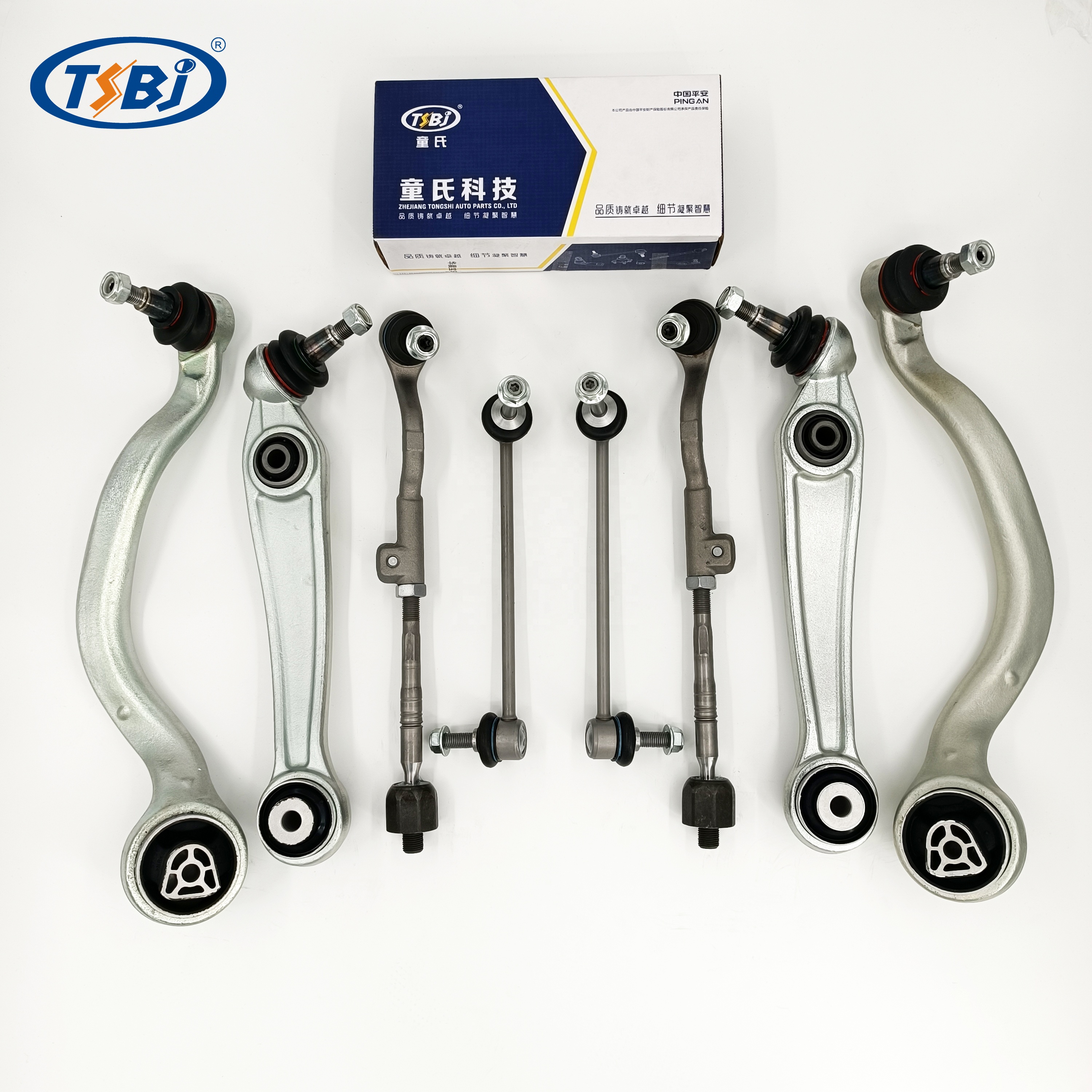 Factory wholesale hot sale full set of auto chassis parts like control arm stabilizer link tie rod end  for BMW X5 F15