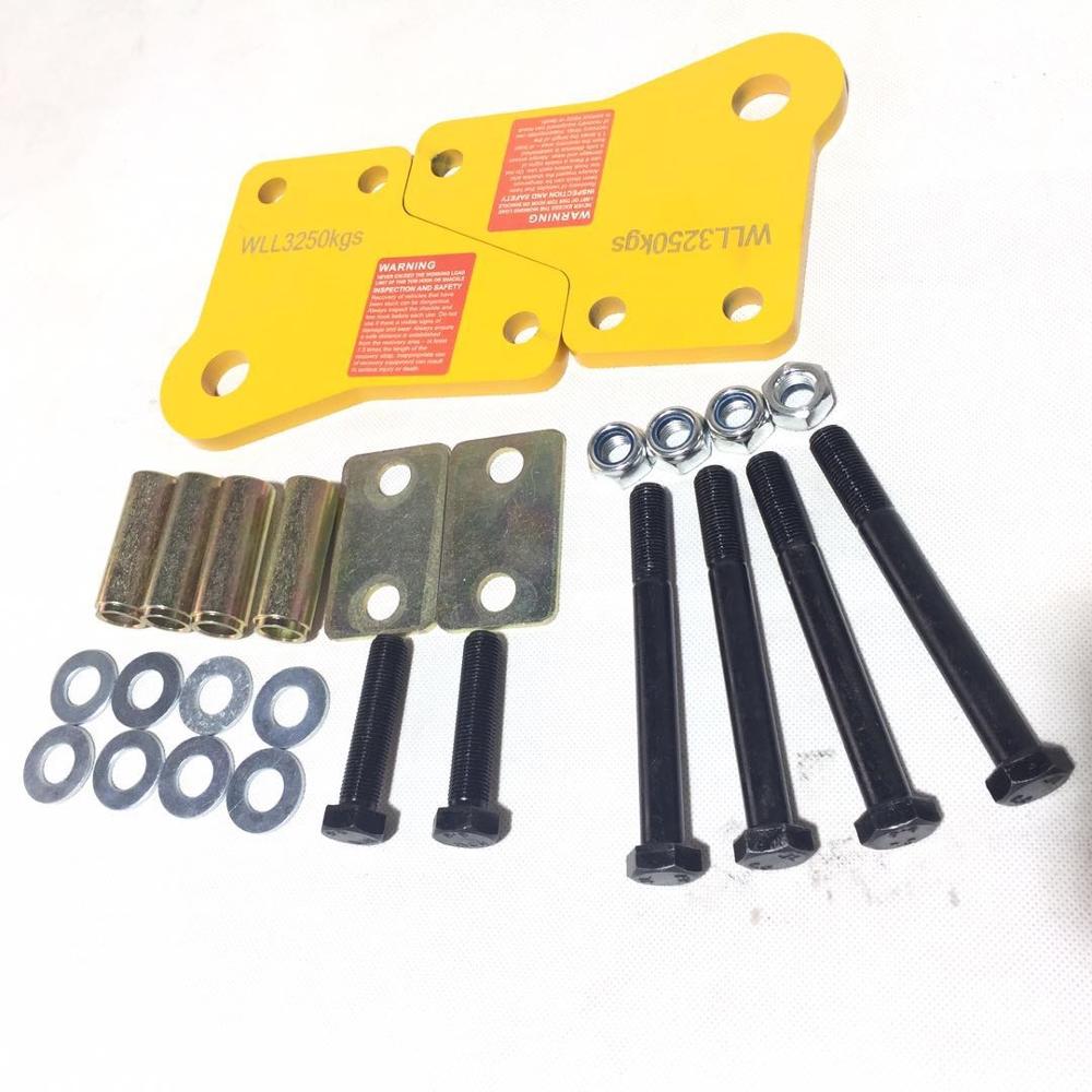 TOYOTA HILUX front recovery tow points