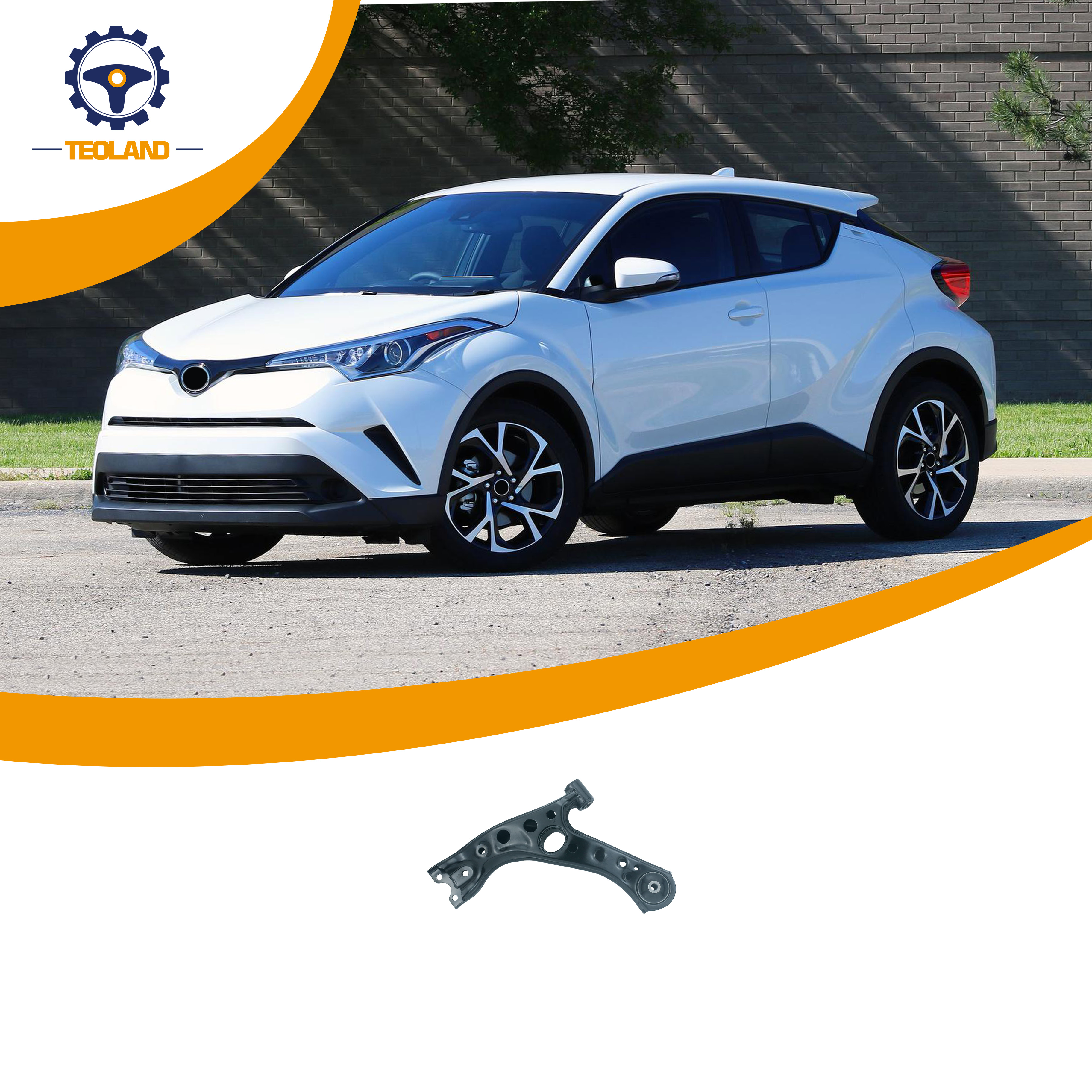 High Quality Popular Car Parts Suspension System Control Arm Front Right For Toyota C-HR 2018 Oem 48068-F4040 48068F4040 High Quality Popular Car Parts Suspension System Control Arm Front Right For Toyota C-HR 2018 Oem 48068-F4040 48068F4040