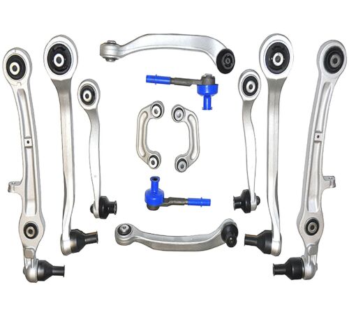 4F0498998 Full Set Factory Aluminum Replacement Suspension Parts Front Lower Control Arm Kits for Audi A4 A6 2005-2011