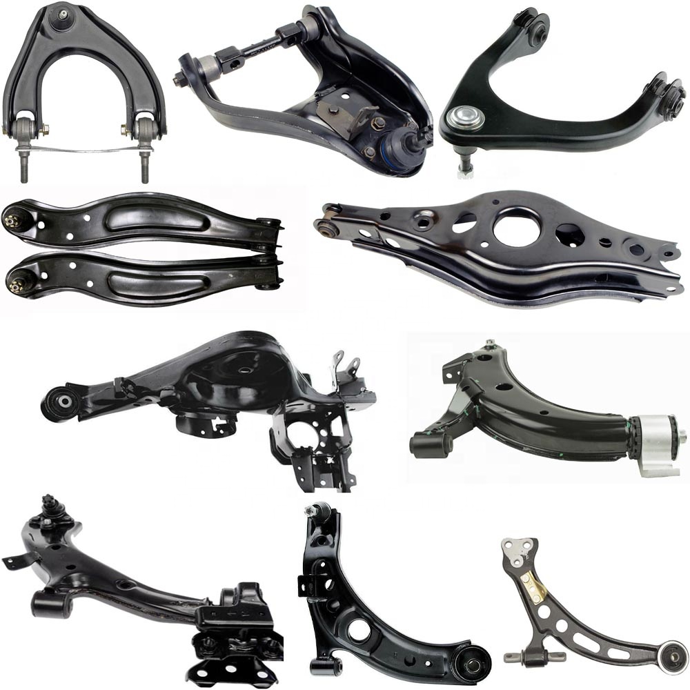 Peças de suspensão de carro japonês dianteiro superior inferior traseiro braço de controle de aço para honda lexus nissan toyota hilux mazda mitsubishi