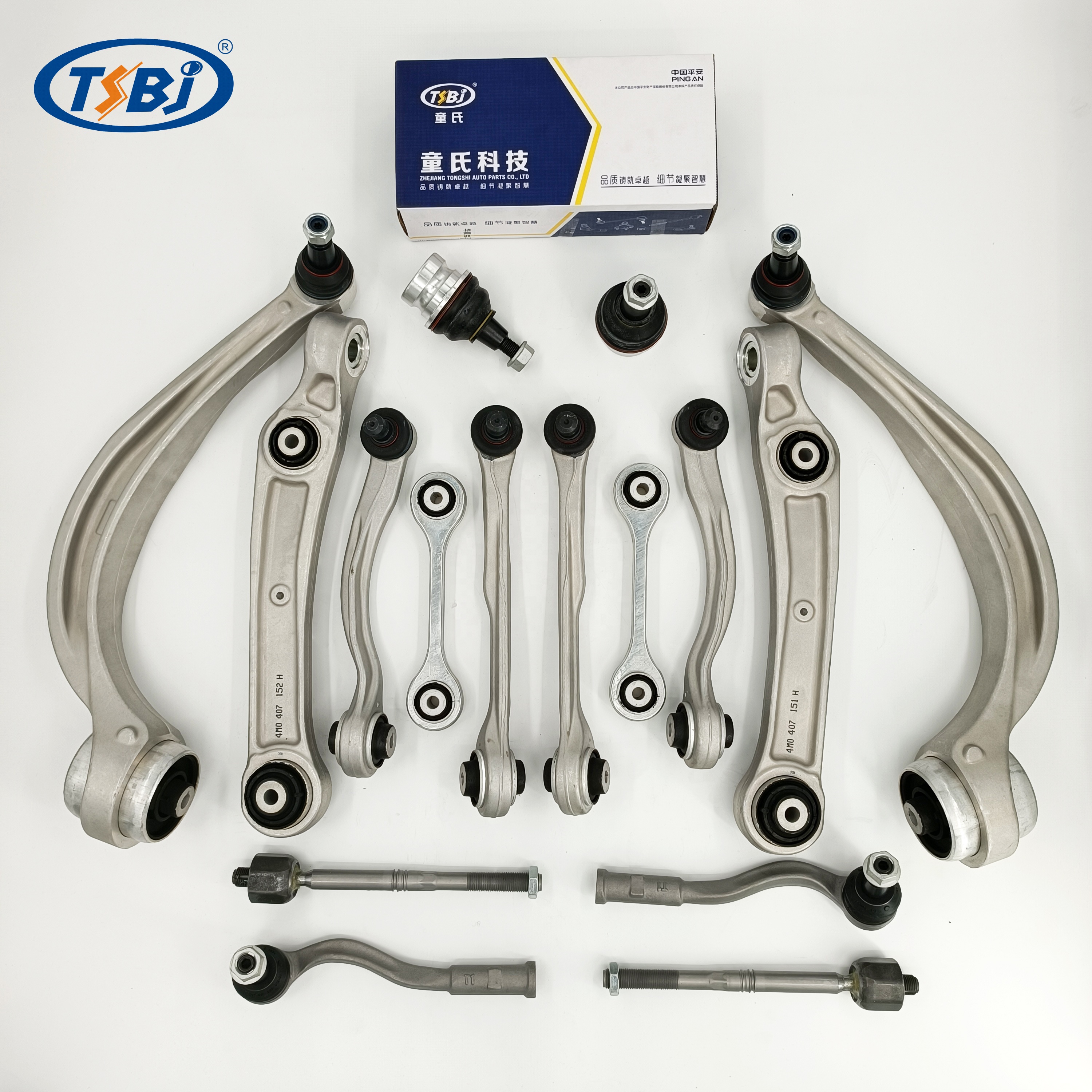 Factory wholesale hot sale full set of auto chassis parts like control arm for audi Q7 OE 4M0407152F 4M0407694D4M0407506B Factory wholesale hot sale full set of auto chassis parts like control arm for audi Q7 OE 4M0407152F 4M0407694D4M0407506B