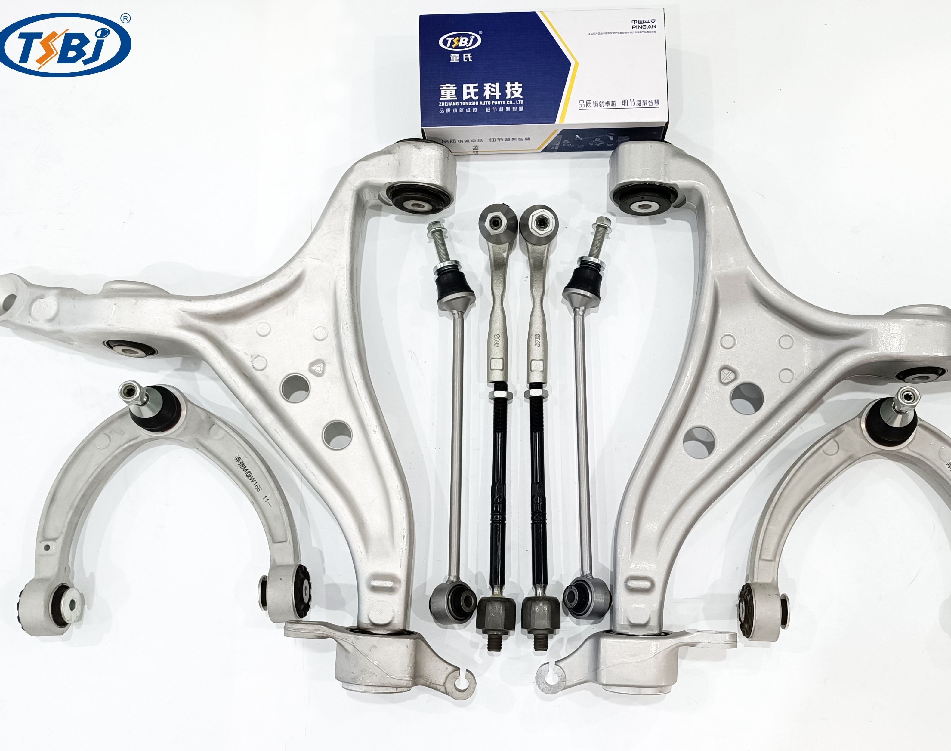 Factory wholesale hot sale full set of auto chassis parts like control arm for Mercedes-Benz M-Class W166 OE 1663301807 16633002