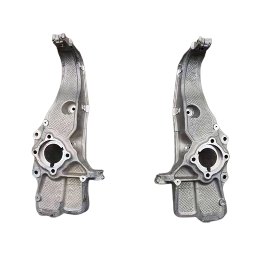 Original auto parts 1030605 1030606 front steering knuckle left and right horns for Tesla model s