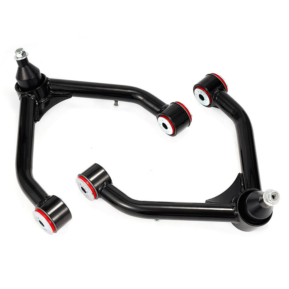 Para kit de elevación de 2 a 4 pulgadas, buje de poliuretano, brazos de control superiores delanteros para Chevy Silverado GMC Sierra 1999-2006.