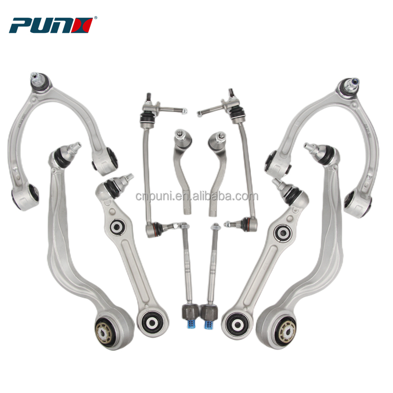 12PCS Auto suspension Front Upper Control arm kit for Benz C E-CLASS W205 W213 4matic 2053304507 2053301705