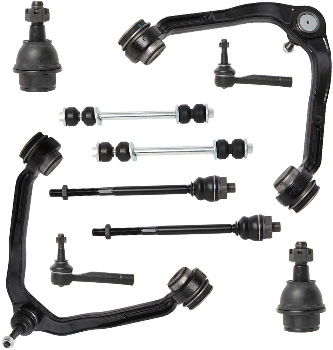 Detroit Axle - 4WD 13pc Front End Suspension Kit Upper Control Arm Lower Ball joints Detroit Axle - 4WD 13pc Front End Suspension Kit Upper Control Arm Lower Ball joints