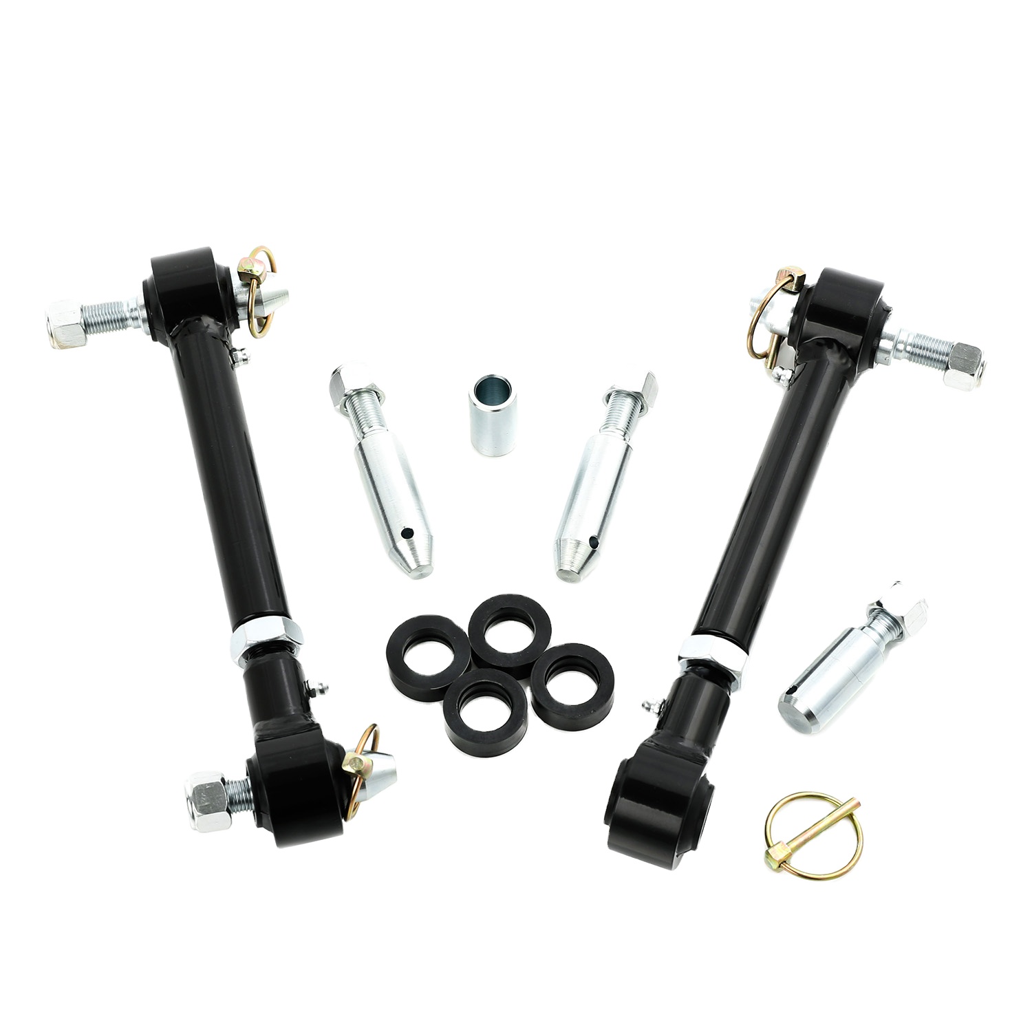 FAPO High Quality Sway Bar Adjustable Quick Disconnects  for Jeep Wrangle JK/JL 3-5 inch Lift PZ071910